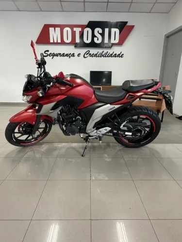 YAMAHA FZ25 FAZER ABS VERMELHO 2018