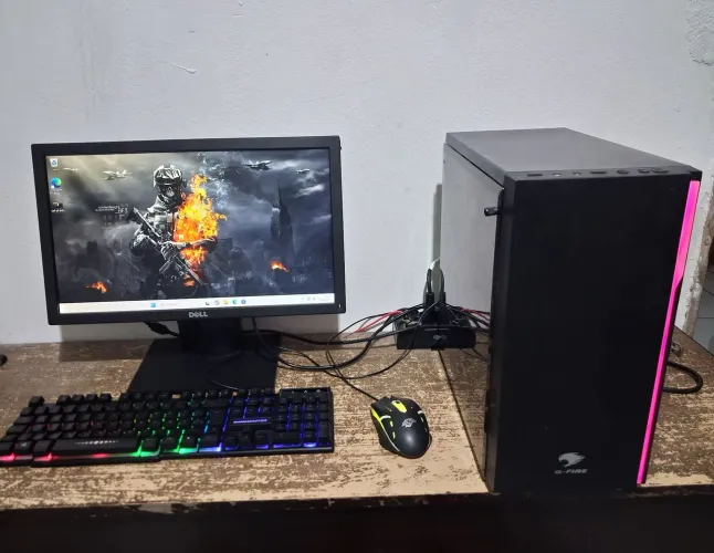 Computador game de entrada promoção - aceito cartão