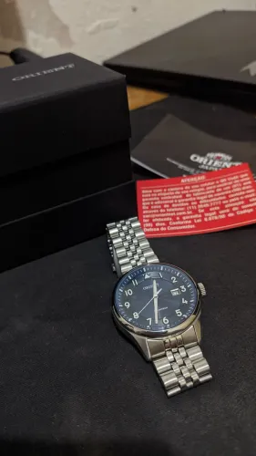 Relógio Orient Solartech Masculino MBSS1518 D2SX