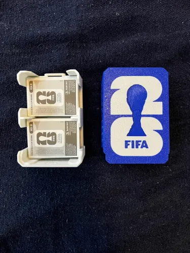 Caixinha para guarda figurinha da copa