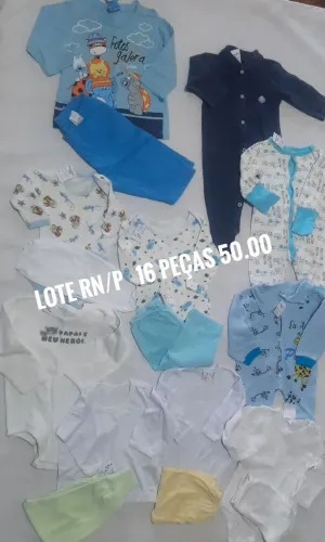 Roupas bb p e m LOTE