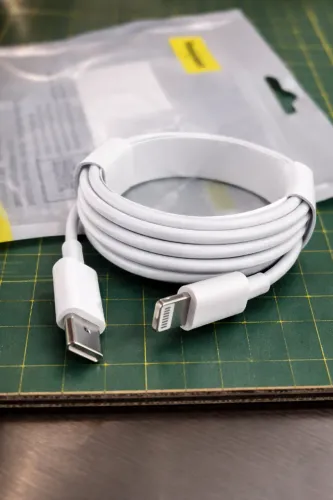Cabo Carregador Turbo 35W para iPhone (Tipo C para Lightning) - 1 Metro