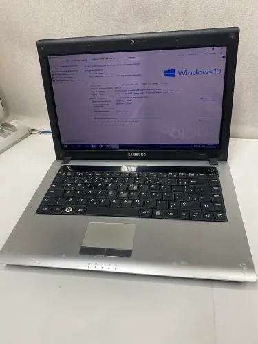 Notebook Samsung, Core 2 duo, 4gb de memória ram, HD de 320gb, bateria durando 1 hora e 30