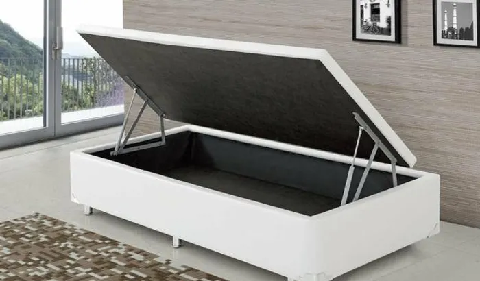 Cama solteiro box baú fit direto de fábrica leia a descrição 