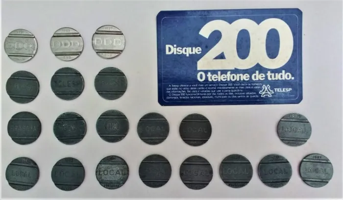 Fichas Telefonicas Antigas