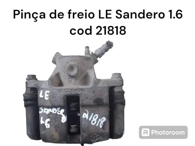 Pinça de freio lado esquerdo Renault sandero 1.6