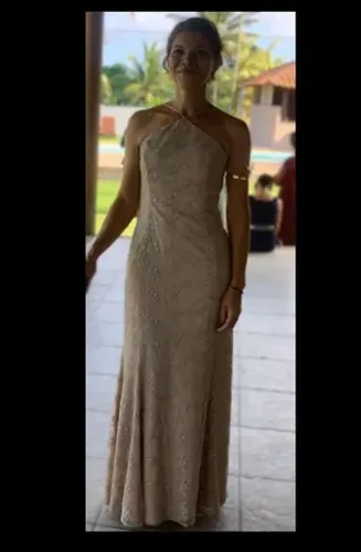 Vestido Festa Luxo Longo 