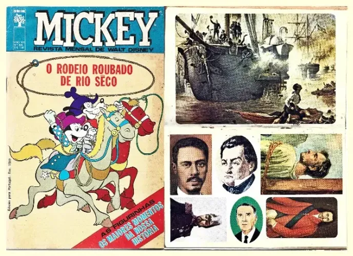 Mickey - com Figurinhas nº 224 (Abril) [jun/71]