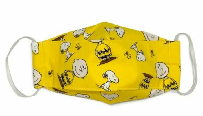 Máscara de tecido Snoopy
