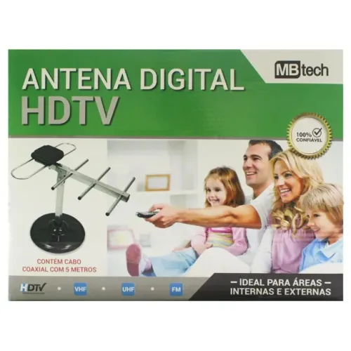 Antena Digital Hstv Interno E Extenso Mb54147