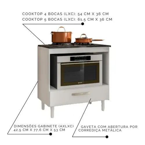 Promoção Balcao para Cooktop B - 07/22