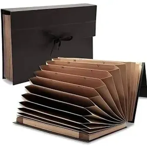 Pasta Suspensa para Arquivos - Organização - sanfona 33 partes 