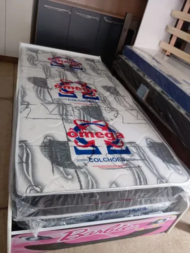 COLCHÃO DE SOLTEIRO ESPUMA SELADA NOVO