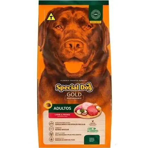 Special Dog Gold Adulto Grão Médio 20 Kg por 190 sem taxa de entrega em Uberlândia 