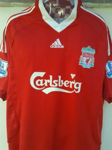 Camisa Adidas Liverpool 2009 Home Tam XL
