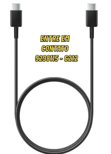 Cabo para Fonte Galaxy S20- Entregas 9h as 22h