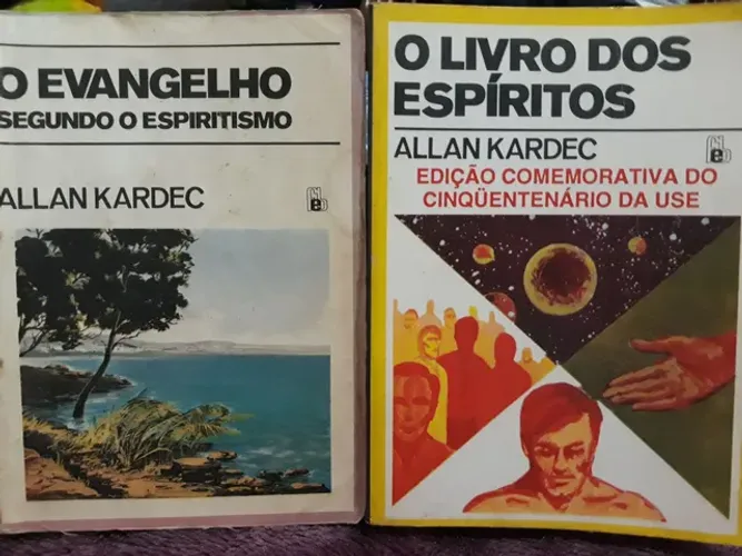 Livros: O EVANGELHO Espiritismo e O LIVRO DOS ESPÍRITOS CINQUENTENÁRIO DA USE!!
