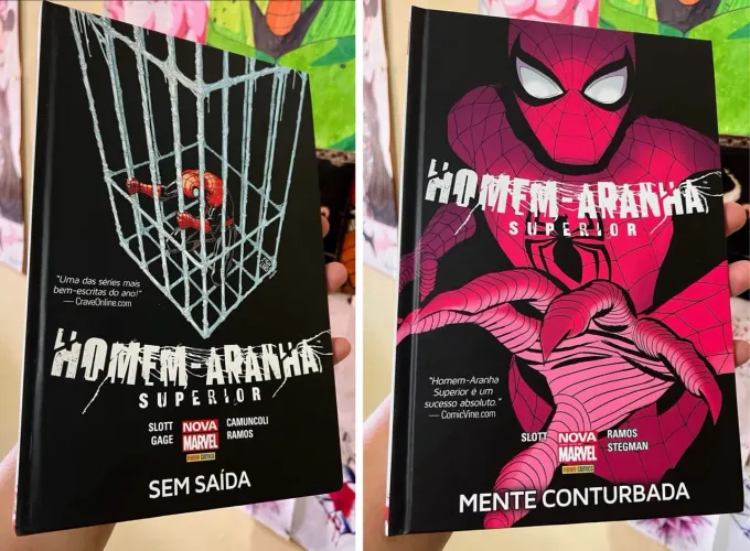 Homem Aranha superior sem saida e mente conturbada.