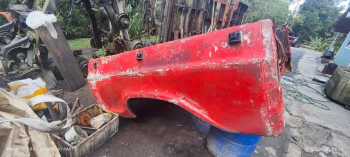 Caçamba carroceria de lata rara c10 d10 a10 c14