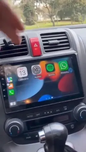 Android Auto para Carro - Tela Android com GPS e Bluetooth