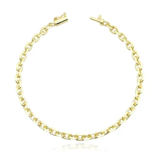 Pulseira Cartier cadeado | folhado a Ouro