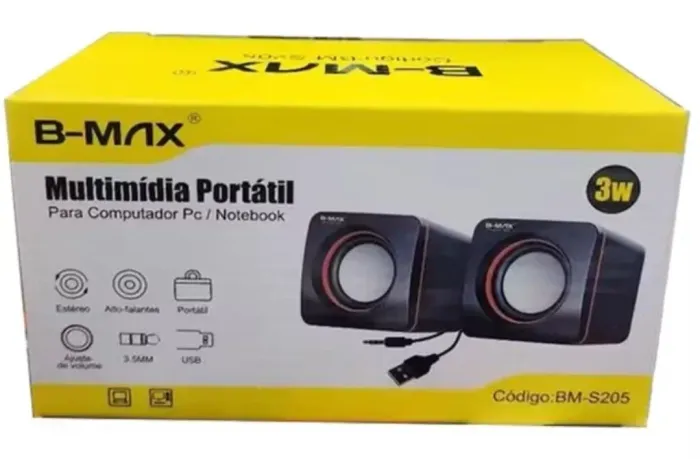 Caixinha de som para pc
