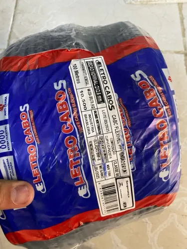 Cabo Flexível 2x2,5mm² - 100 Metros - Eletro Cabos