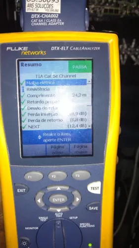 Certificação Cabeamento Estruturado Cat5e e Cat6