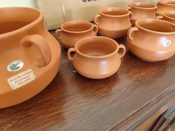 Conjunto para feijoada - Cerâmica refratária Fiori