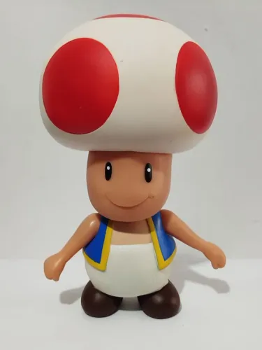 Boneco Cogumelo Toad Nintendo 20cm