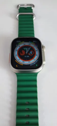 Smartwatch ultra t10 faz e recebe ligação notificações de redes sociais 