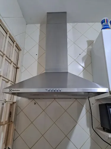 Coifa Depurador Exaustor de parede Electrolux aço inox 