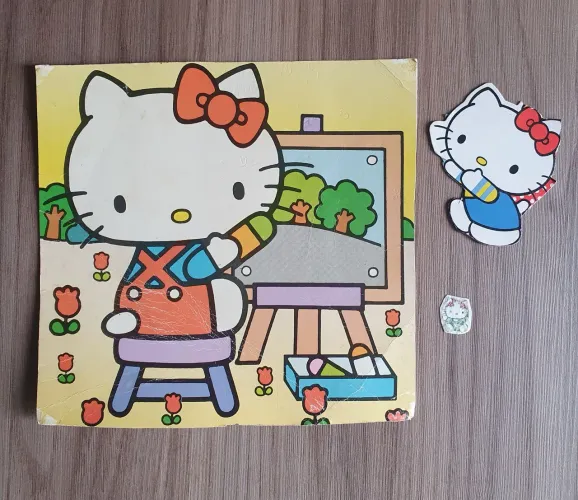 Kit Hello Kitty sacola e recortes