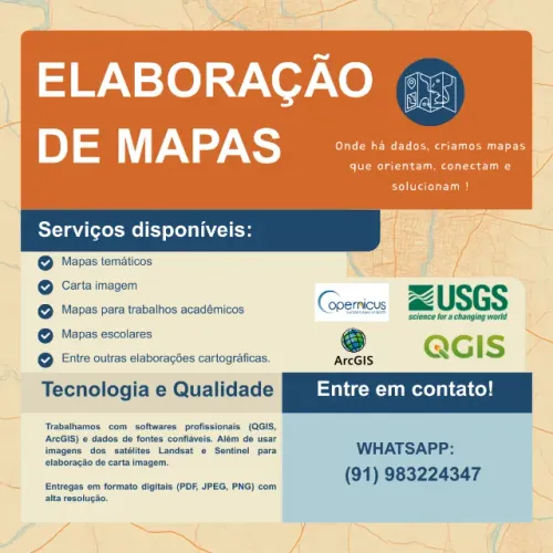MAPAS (PRODUTOS CARTOGRÁFICOS)