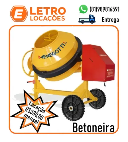 Betoneira 400 Litros