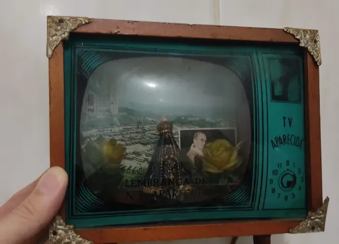 Mini TV Lembrança de Aparecida