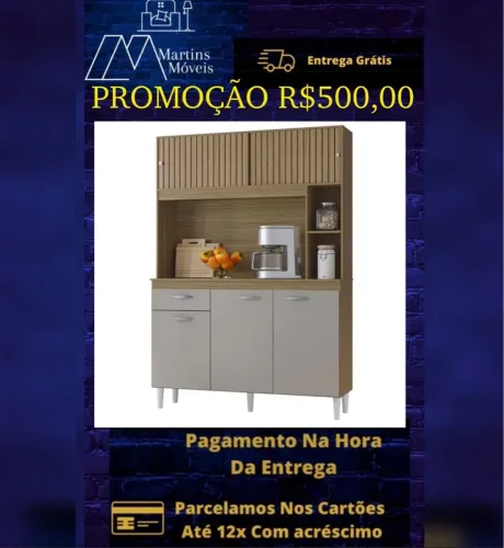 GRANDE PROMOÇÃO*KIT COZINHA DUDA 120 NOVO ENTREGA GRÁTIS ACEITA CARTÃO  