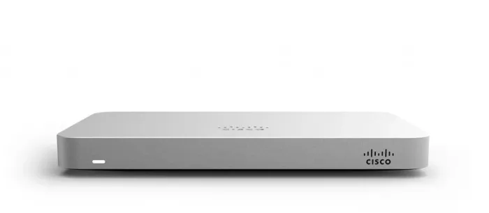 Aparelho de segurança para filiais pequenas Cisco Meraki MX64