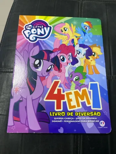 Livro 4 em 1 My Little Pony - Ciranda Cultural