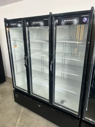 Geladeira expositora 3 portas 950 litros nova pronta entrega