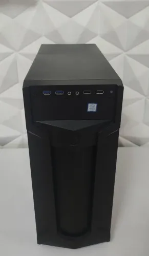 GABINETE GAMER SHARK MID TOWER ATX LATERAL ACRILICO C 3 FANS