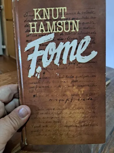 Livro Fome - Knut Hamsun
