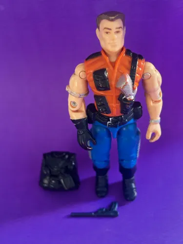 Comandos em Ação Gijoe Anos 80 Boneco Mercer Engenheiro 1987 Estrela