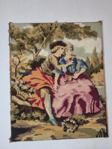Quadro 40x50cm em tapeçaria 