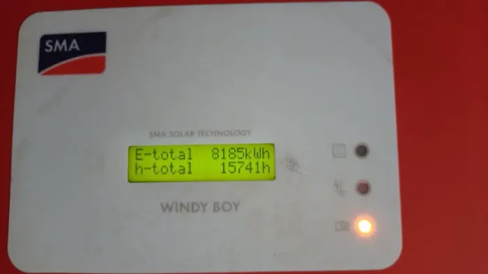 Inversor SMA de conexção com rede de concessionárias, voltado energia eólica on grid