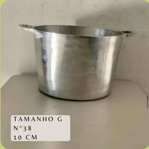 Sopão 38cm alumínio batido