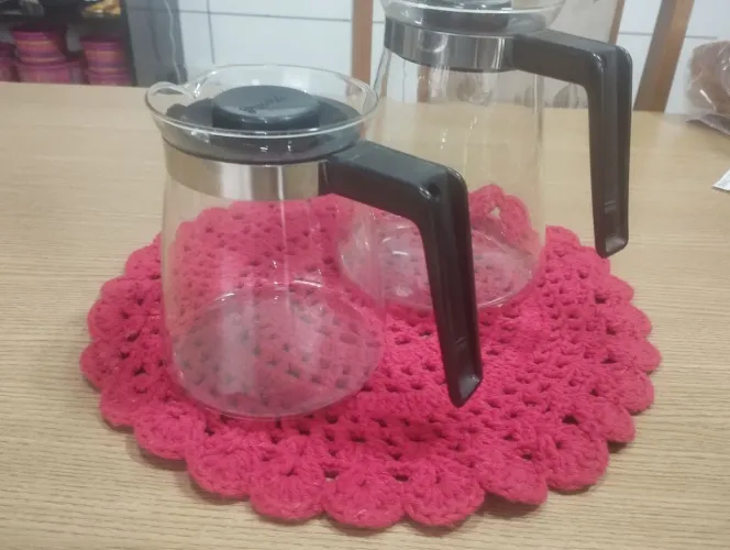 Lindas Jarra de vidro resistente ao calor 