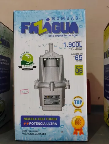 Bomba para água - Sapo - Fazagua - Modelo 800 - 6 meses de garantia