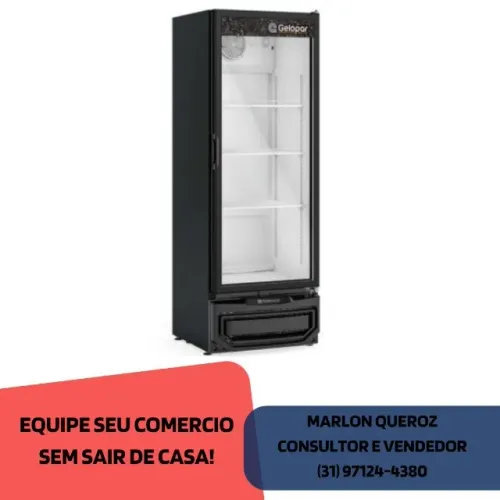 Refrigerador Expositor 410 Litros Gelopar 127-220v