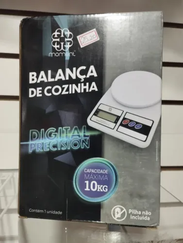 Balança Digital de Cozinha Moment - Digital Precision | Capacidade até 10kg